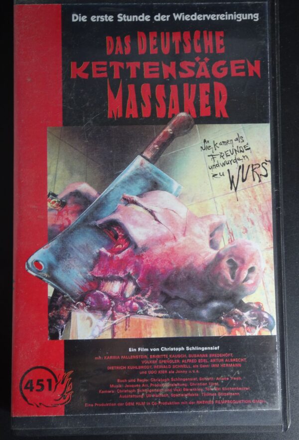 Das Deutsche Kettensagen Massaker (VHS)